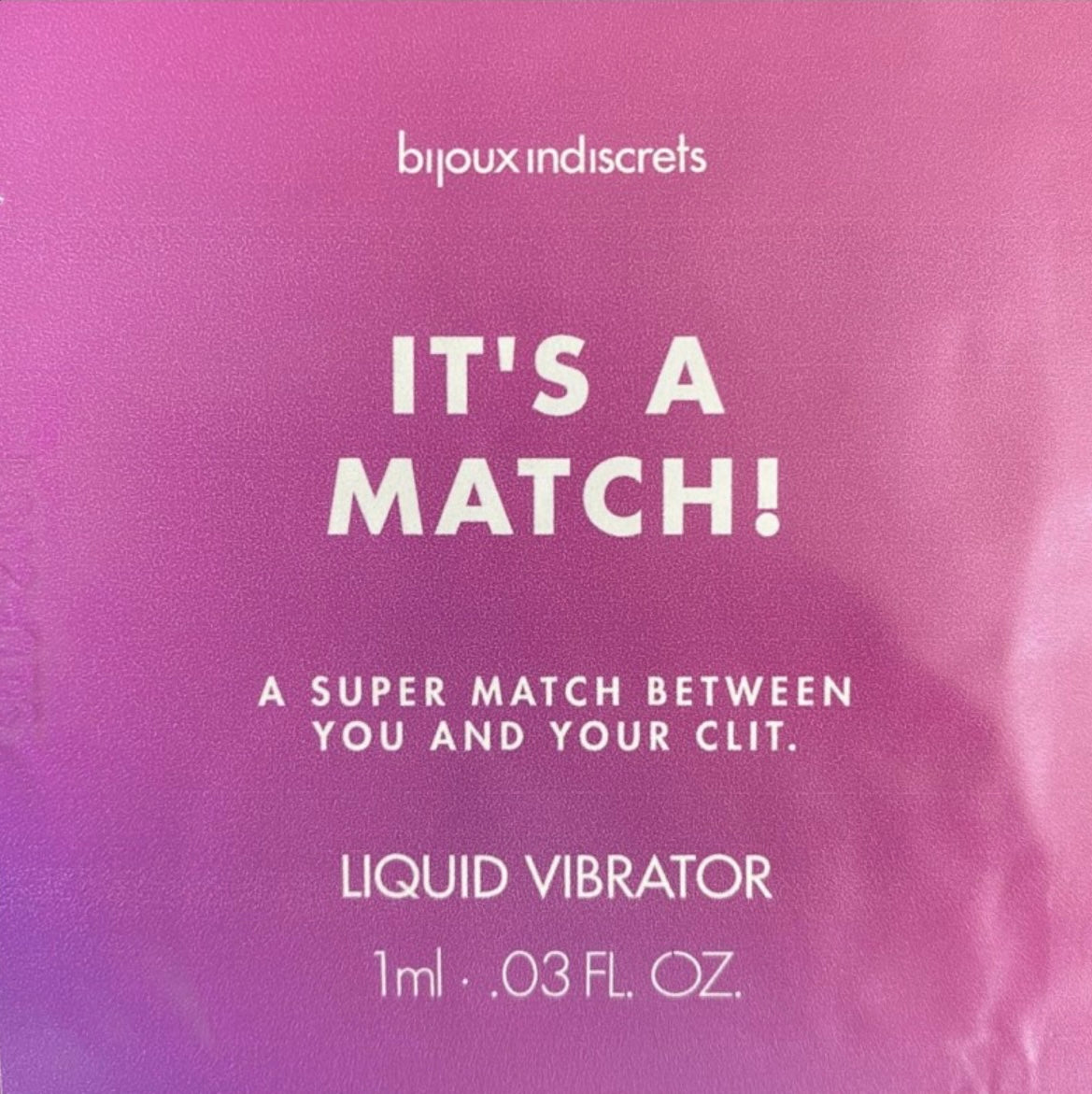 Liquide vibrator dosette