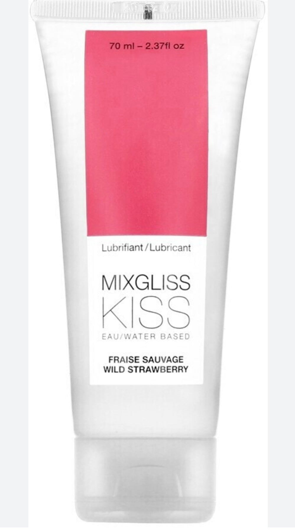 Lubrifiant mixgliss kiss fraise sauvage