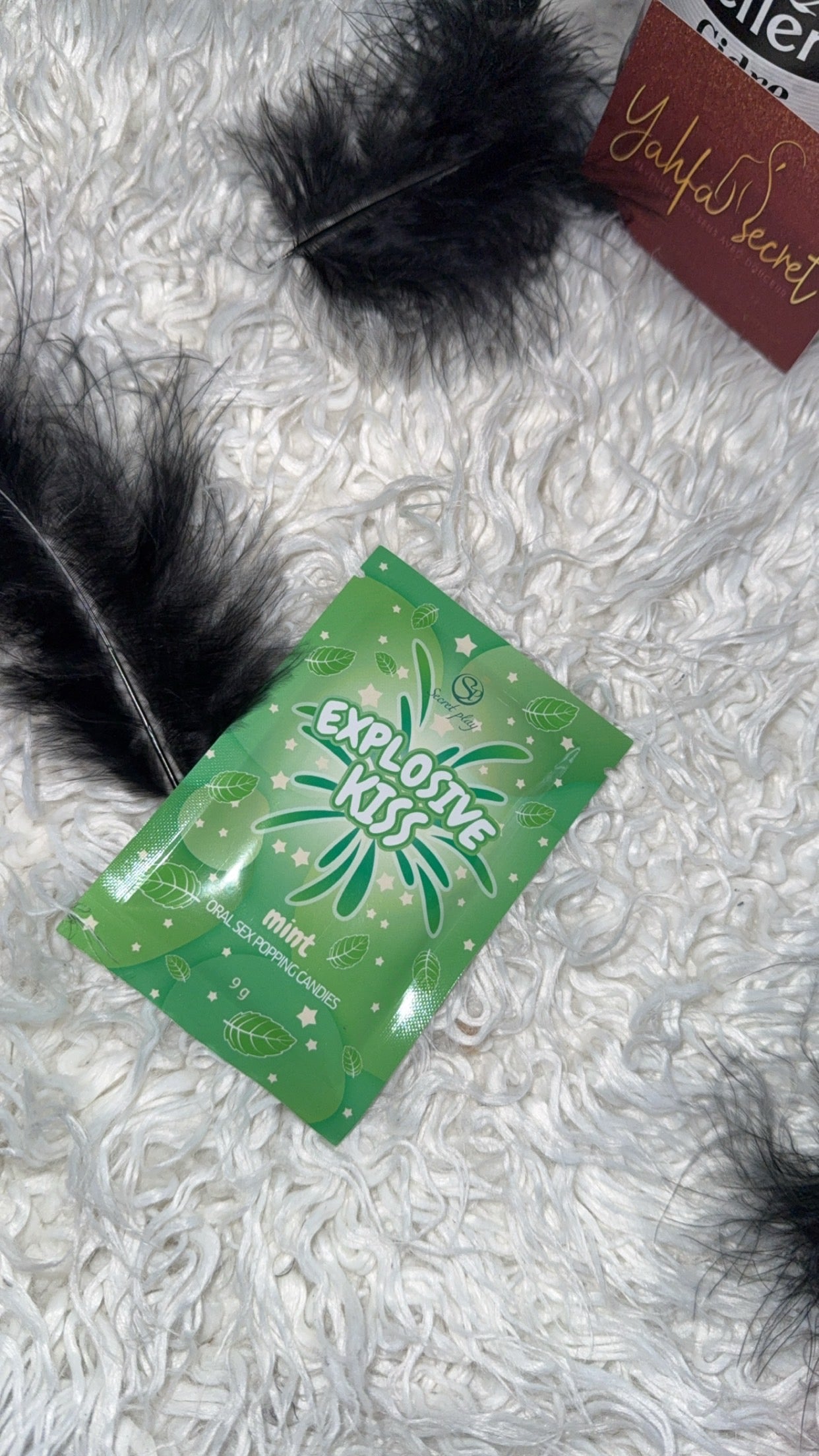 Bonbon pétillants fraise , menthe , pastèque