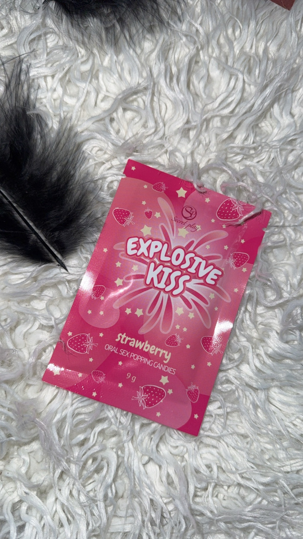 Bonbon pétillants fraise , menthe , pastèque