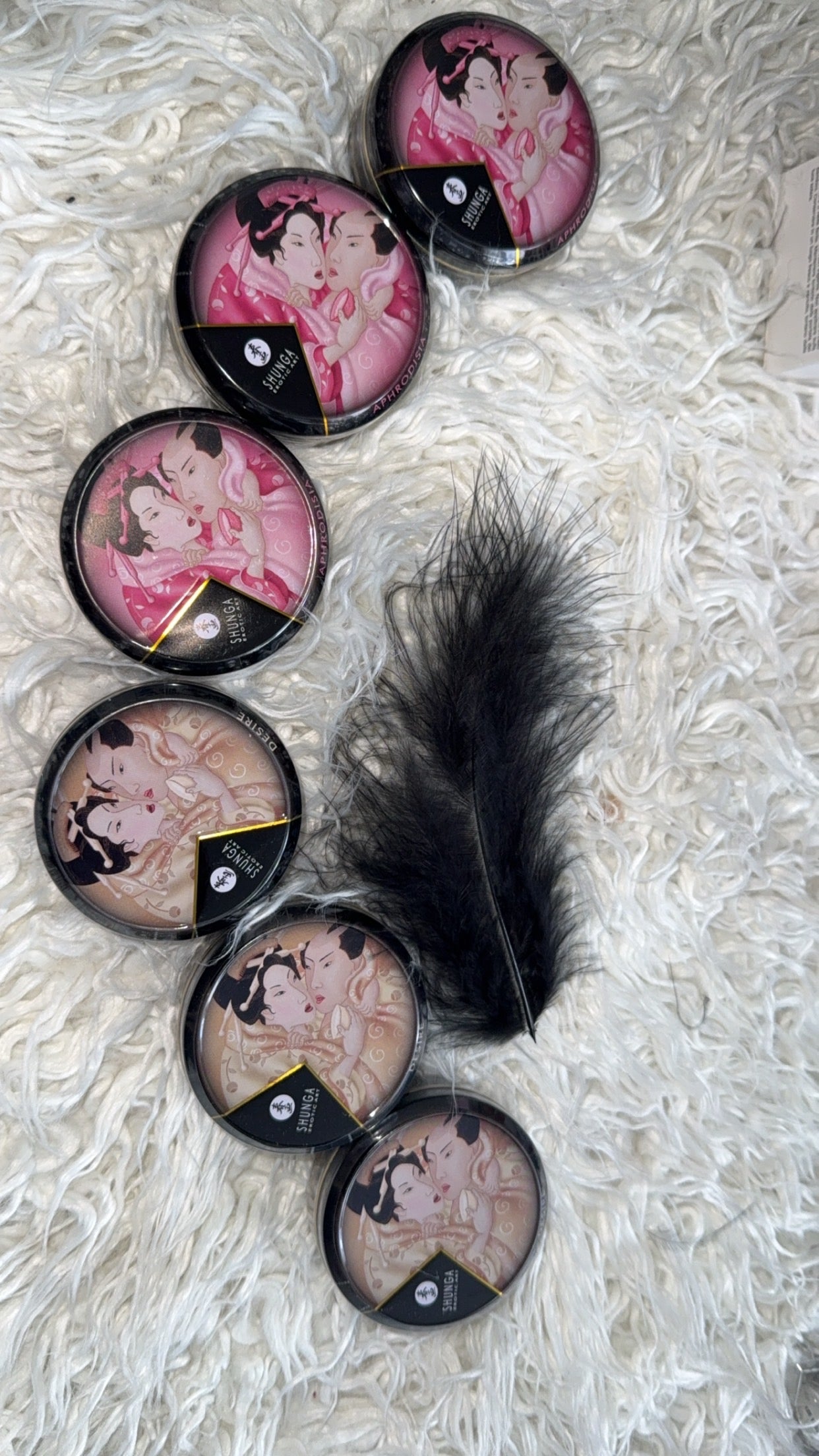 Mini bougie de massage