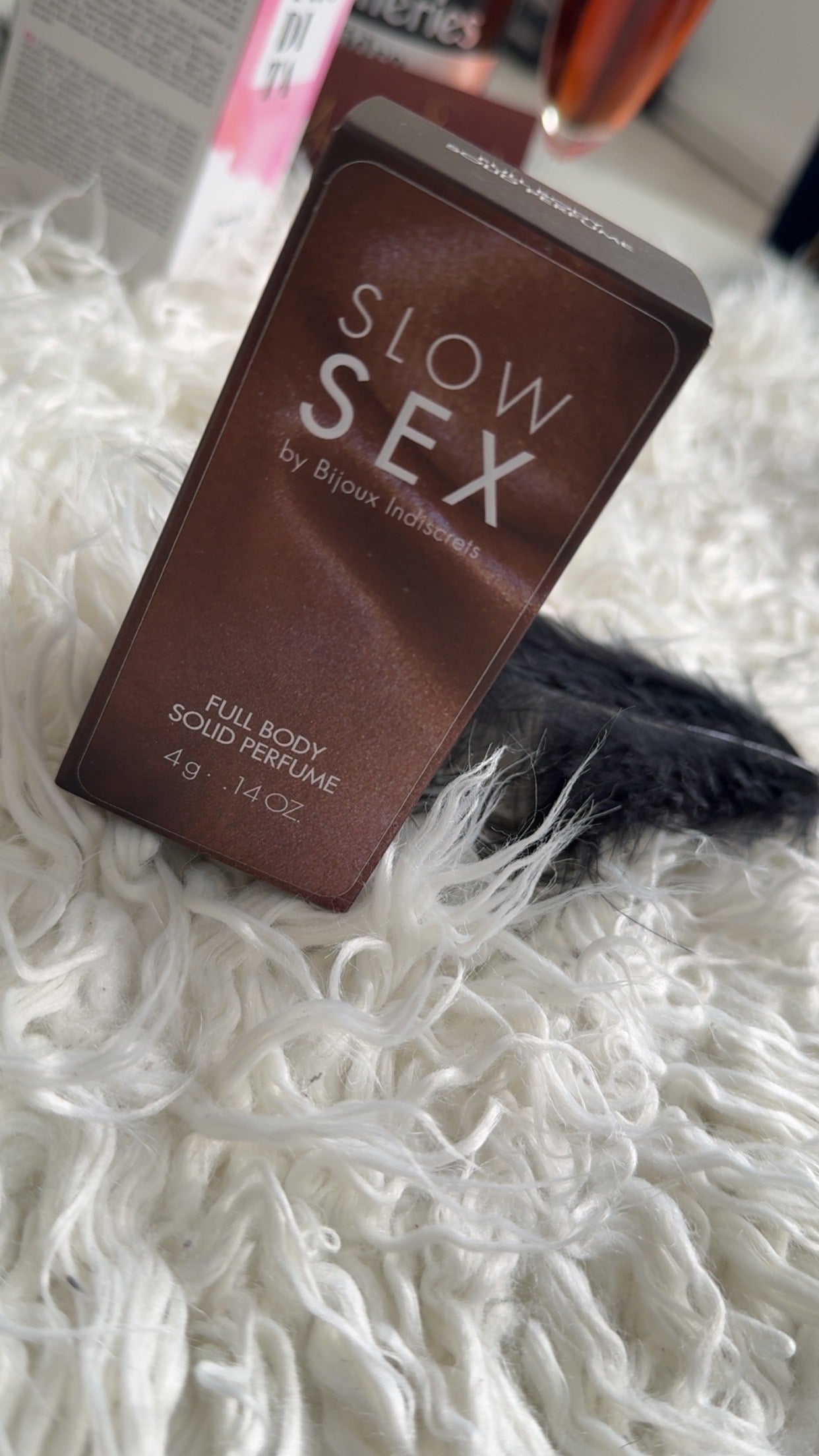 Parfum solide intime  Slow Sex